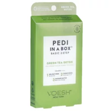 Pedi in a Box VOESH Green Tea Detox 3 Step