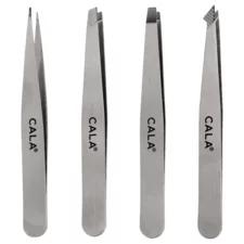 Tweezer Set - Chrome