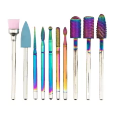 Carbide and Diamond Bits Set GALAXY Multicolor
