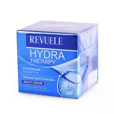Noćna krema za intenzivnu hidrataciju kože lica REVUELE Hydra Therapy