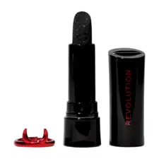 Shimmer Lipstick - Truly Sinful Black