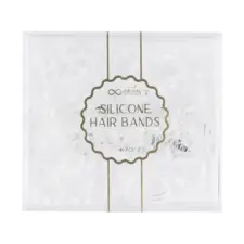 Silicone Hair Bands - Transparent