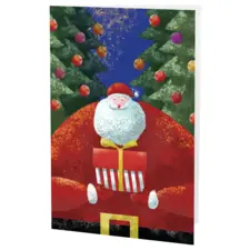 New Year Greeting Card - Santa Claus