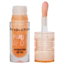 Hydrating Lip Oil - Pout - Honey Shimmer