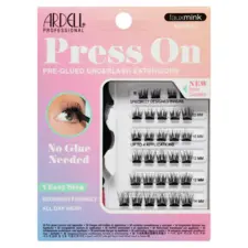 Press On Lashes -  Fauxmink Natural