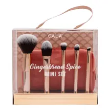 Face & Eye Brush Set - Gingerbread Spice