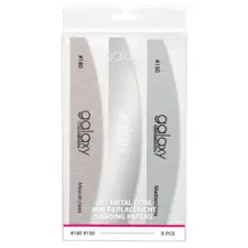 Set Metal Core and Replacement Sanding Papers - Masterclass 150 and 180