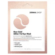 Glitter Foil Eye Mask - Rose Gold