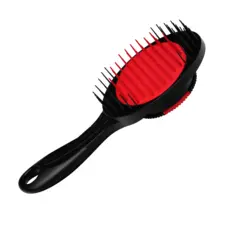 Adjustable Bristle Hair Brush - Black
