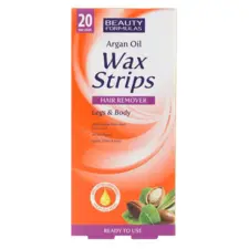 Wax Strips Hair Remover - Argan Oil 20/1