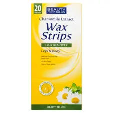 Wax Strips Hair Remover - Chamomile