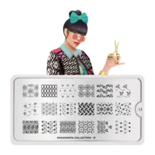 Stamping Nail Art Image Plate MOYOU Fashionista 13