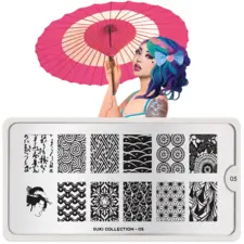Stamping Nail Art Image Plate MOYOU Suki 05