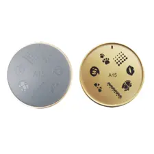 Stamping Nail Art Image Plate Form A15