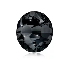 Nail Crystals SWAROVSKI, A 2058 XILION Rose Enhanced, SS10 Jet 40pcs