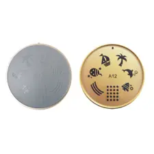 Stamping Nail Art Image Plate Form A12