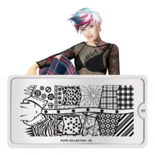 Stamping Nail Art Image Plate MOYOU Punk 09