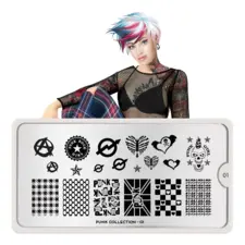 Stamping Nail Art Image Plate MOYOU Punk 01