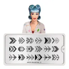 Stamping Nail Art Image Plate MOYOU Artist 17