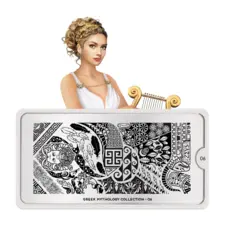 Stamping Nail Art Image Plate MOYOU Greek Mythology 06