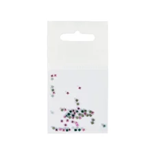 Zircons for Nail Art Square ENS 50pcs - Pink