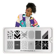 Stamping Nail Art Image Plate MOYOU Holy Shapes 13