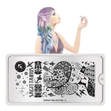 Stamping Nail Art Image Plate MOYOU Zodiac 11