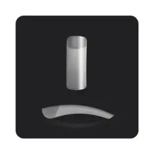 Nail Tips - Standard Natural - Size 2