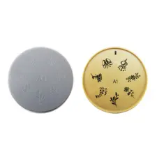 Stamping Nail Art Image Plate Form A1