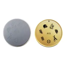 Stamping Nail Art Image Plate Form A13