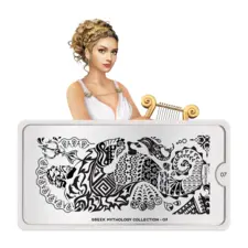 Stamping Nail Art Image Plate MOYOU Greek Mythology 07