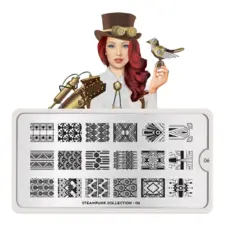Stamping Nail Art Image Plate MOYOU Steampunk 06