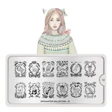 Stamping Nail Art Image Plate MOYOU Enchanted 10