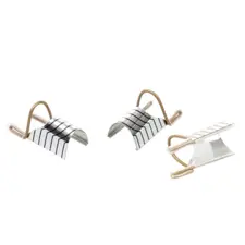 Alu Nail Forms NF-7 Silver 5pcs