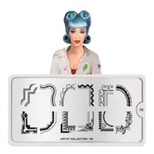 Stamping Nail Art Image Plate MOYOU Artist 08
