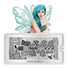 Stamping Nail Art Image Plate MOYOU Fairytale 14