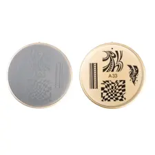 Stamping Nail Art Image Plate Form A33