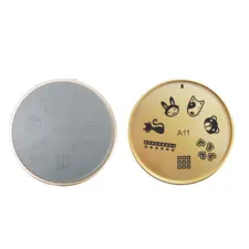 Stamping Nail Art Image Plate Form A11