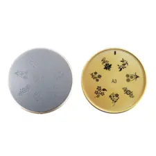 Stamping Nail Art Image Plate Form A3