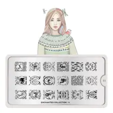 Stamping Nail Art Image Plate MOYOU Enchanted 11