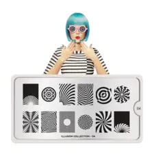 Stamping Nail Art Image Plate MOYOU Illusion 04