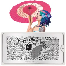 Stamping Nail Art Image Plate MOYOU Suki 11