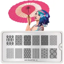 Stamping Nail Art Image Plate MOYOU Suki 16