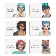 Scrapers for Nail Polish Residue MOYOU Bundle03 6pcs