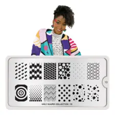 Stamping Nail Art Image Plate MOYOU Holy Shapes 10