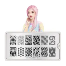 Stamping Nail Art Image Plate MOYOU Asia 09