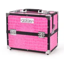 Cosmetic Case - Croco - Pink