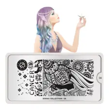 Stamping Nail Art Image Plate MOYOU Zodiac 06