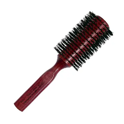 Hair Brush Boar Bristle - Burgundy
