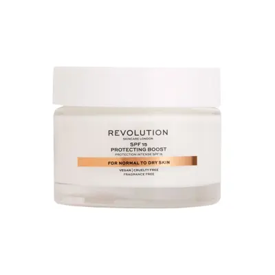 Dnevna krema za normalnu i suvu kožu lica REVOLUTION SKINCARE Protecting Boost SPF15